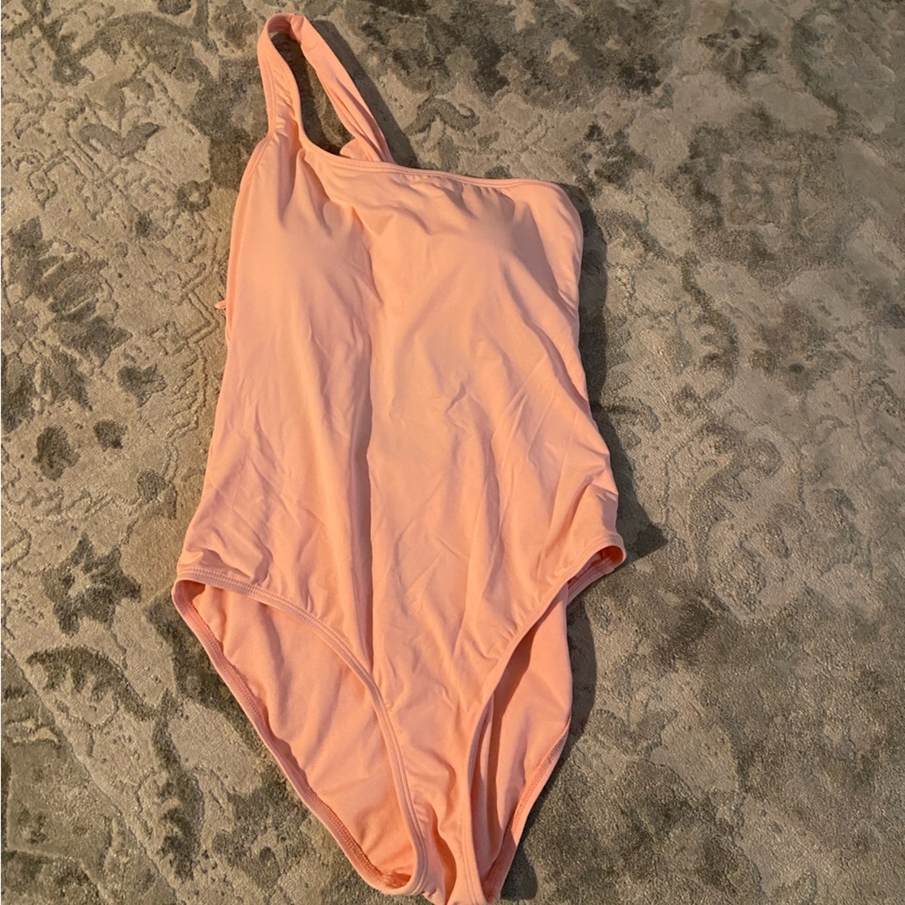 Cremieux One Shoulder One Piece | Size Large